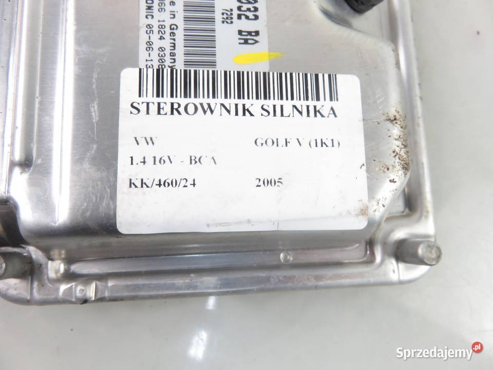 STEROWNIK VW GOLF V 14 16V 036906032BA