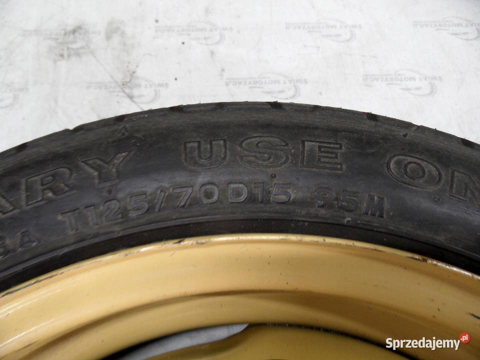 HONDA CIVIC VII koło dojazdowe 1257015 95M 4x100 świętokrzyskie
