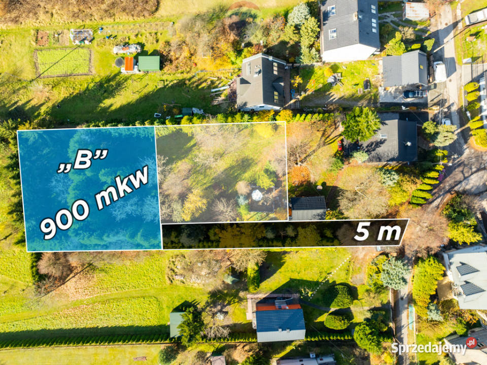 Działka B Rudawa PKP Zabierzów 27m Sprzedaż