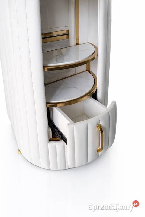 Biurko kosmetyczne z otworem na pochłaniacz Golkowice