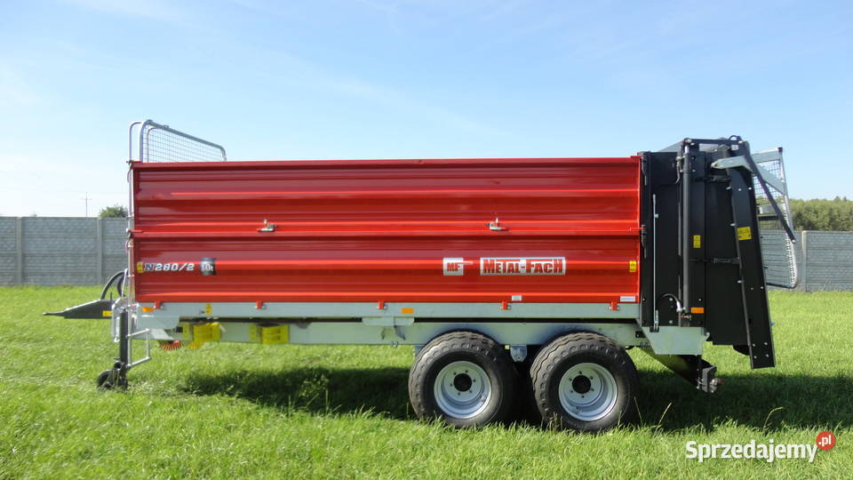 Rozrzutnik obornika MetalFach N2801 8t otwierane