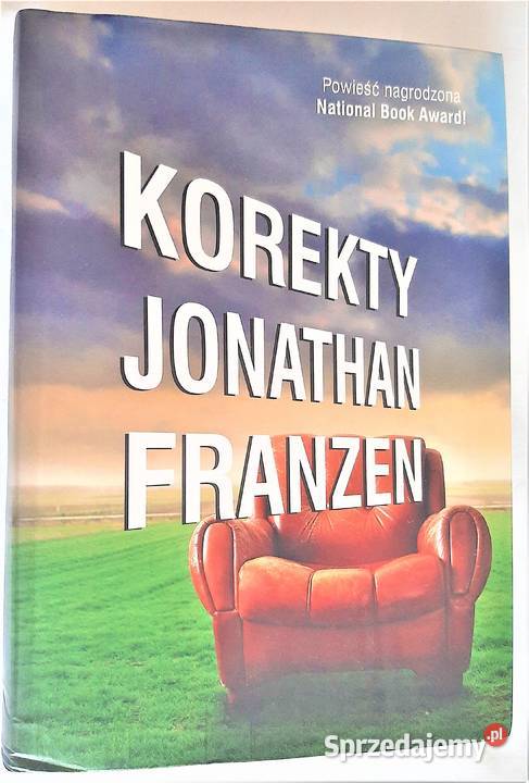 Jonathan Franzen Korekty stan doskonały Proza i poezja śląskie Katowice sprzedam