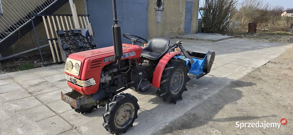 Traktorek japoński Shibaura SU1540 z osprzętem Pozostałe sprzedam