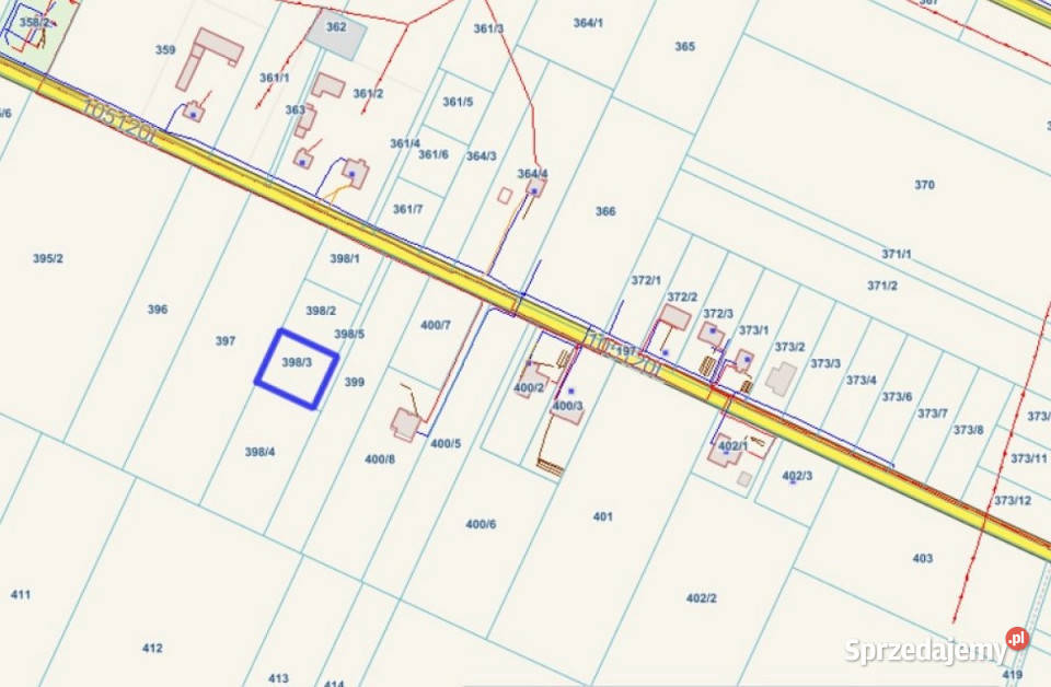 sprzedaży działki 4486m Charlęż sprzedam