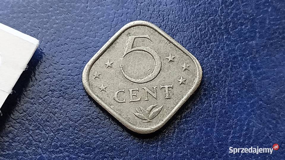 Stare monety 5 cent 1974 Antyle Holenderskie Lesko