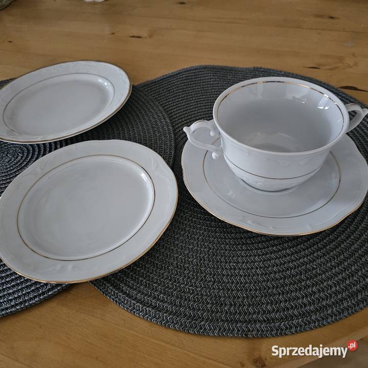 Bulionówka trio Włocławek i talerzyk free Oświęcim