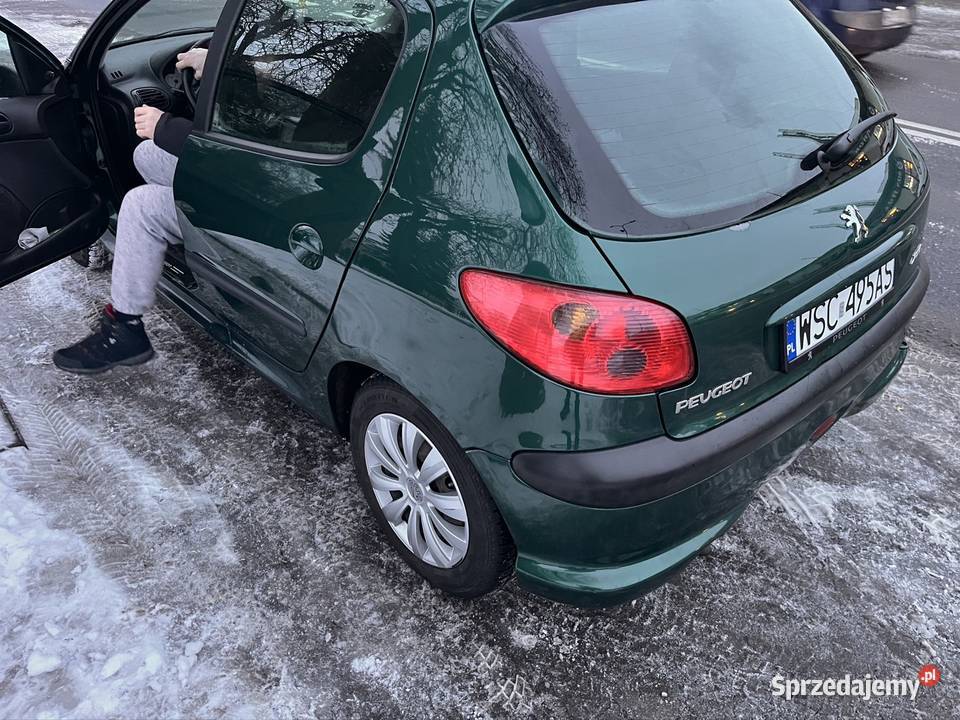 Peugeot 206 14 Benzyna 2004 Ocynk Klimatyzacja Nowy Łuszczewek