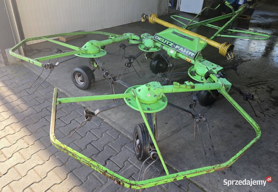 Przewracarka Deutz Fahr KH244 import Niemcy Maków