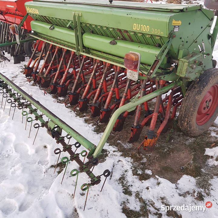 Siewnik Hassia DU100 3m Stan Radomsko