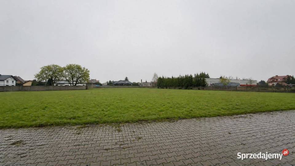 DZIAŁKA INWESTYCYJNA 4500 m SŁUPCA MPZP UP A2 Słupca sprzedam
