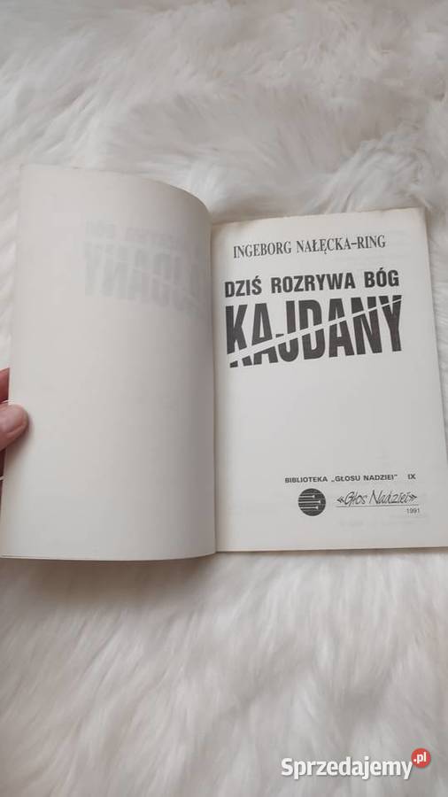 DZIŚ ROZRYWA BÓG KAJDANY Ingeborg NałęckaRink Olkusz