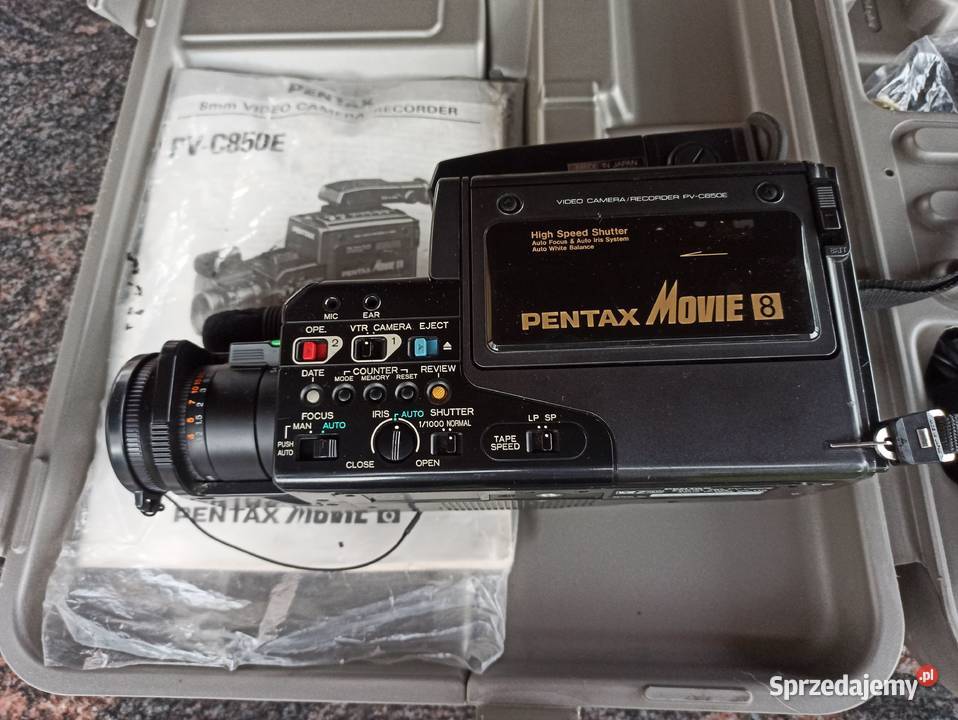 kamera PENTAX PVC850 z walizką sprzedam
