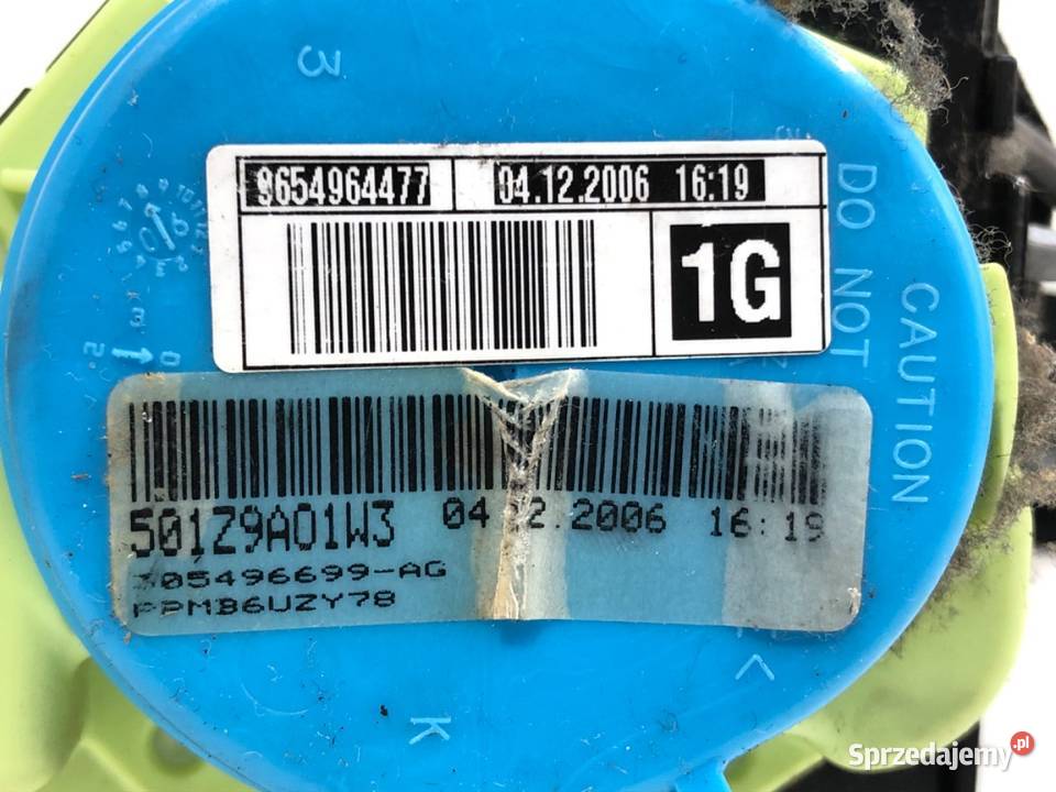 PAS BEZPIECZEŃSTWA LEWY PRZÓD CITROEN C4 PICASSO osobowe