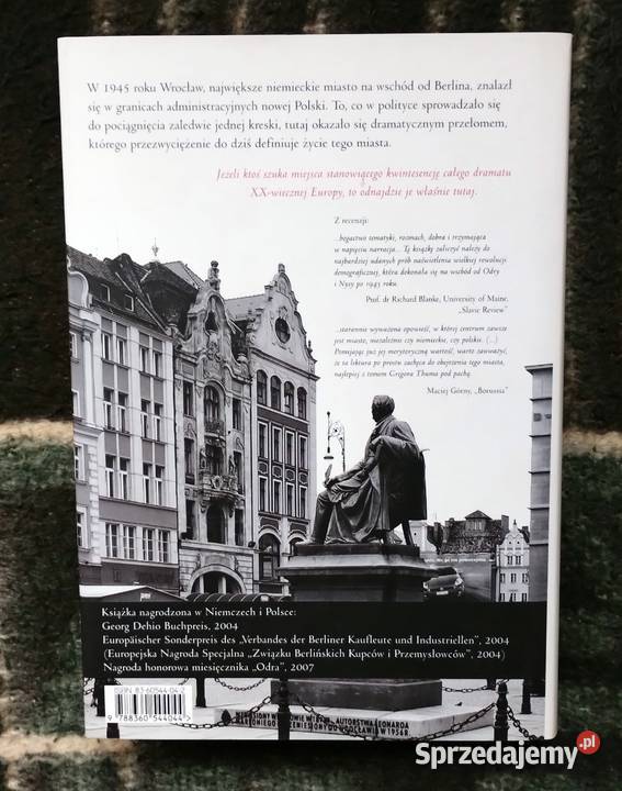 Obce miasto Wrocław 1945 i potem Gregor Thum Bełchatów