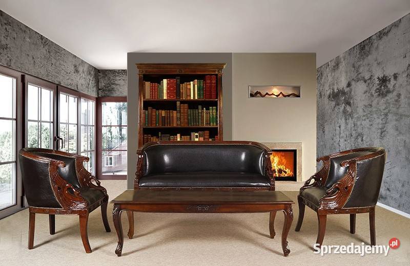 Stylowy Komplet wypoczynkowy łabędź empire wielkopolskie Września