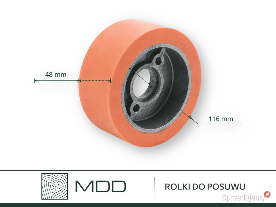 Rolka rolki do posuwu 116 x 48 mm NOWE Produkcja Łabuńki Pierwsze sprzedam