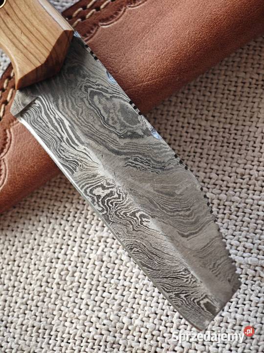 Nóż Myśliwski Damast 9Brzytwa Busko-Zdrój