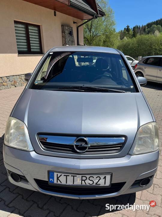 OPEL MERIVA 14 benzyna 90 2006r bezwypadkowy małopolskie Zakopane