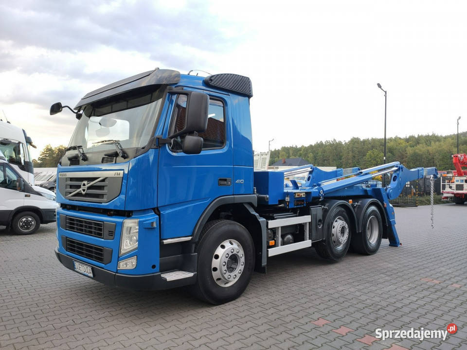 Volvo FM 410 E5 Bramowiec Hakowiec 6x2 Oś świętokrzyskie Widełki