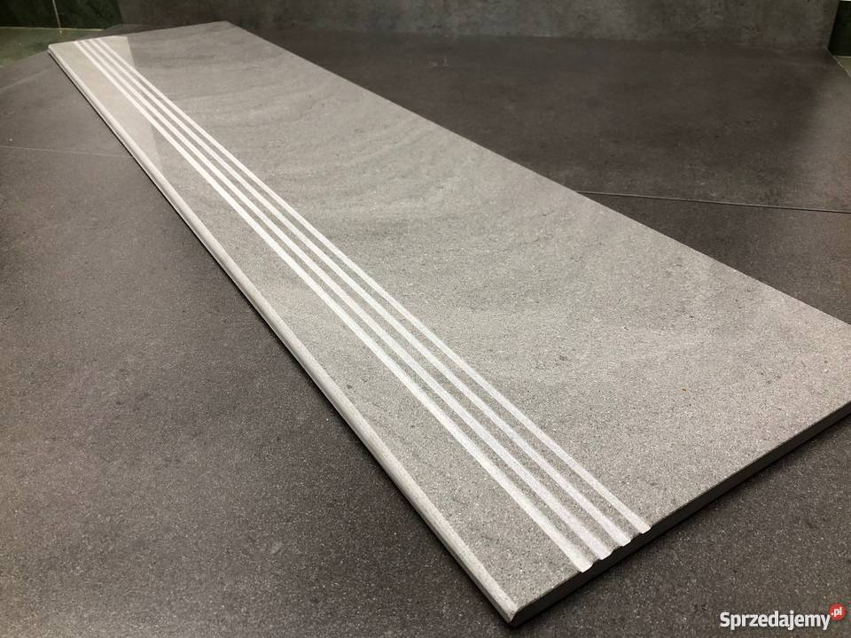 MARMUROWE schody szare płytki POLEROWANE 120X30 Piotrków Trybunalski