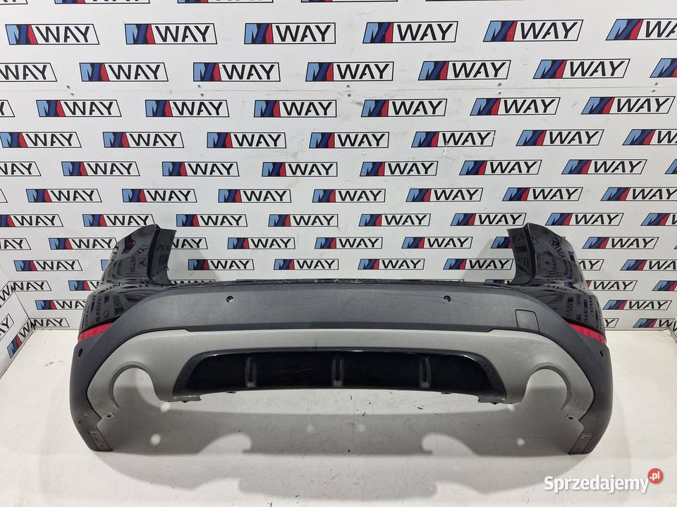 BMW X1 F48 ZDERZAK TYŁ 668 SCHWARZ ORYGINAŁ Zderzaki