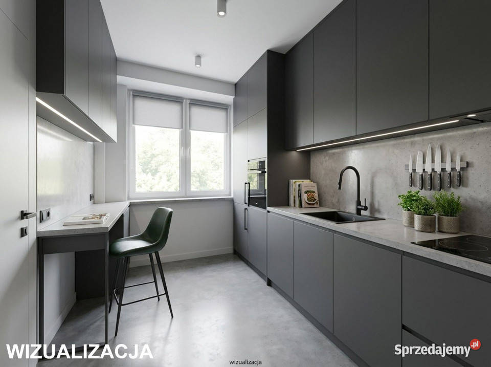 Grzegórzki 46 m 2 pokoje duży balkon