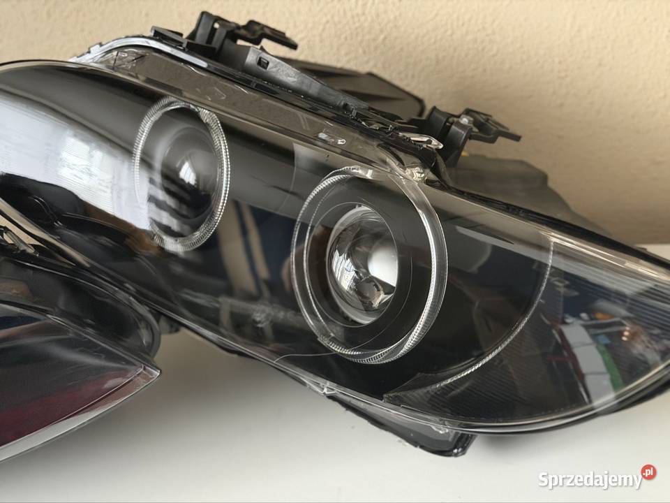 BMW E92 Lampy BiLED Full Black NOWE KLOSZE Lampy przednie Bytom