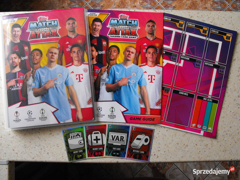 topps Match Attax Champions League 2024 komplet Mykanów