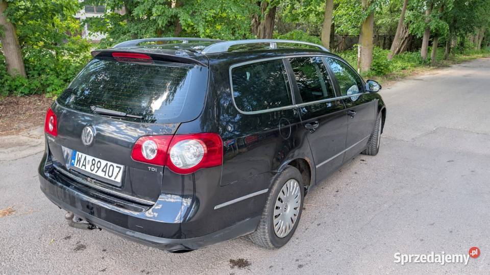 Volkswagen Passat B6 2010 20 TDI 140 koni czarny Łuków