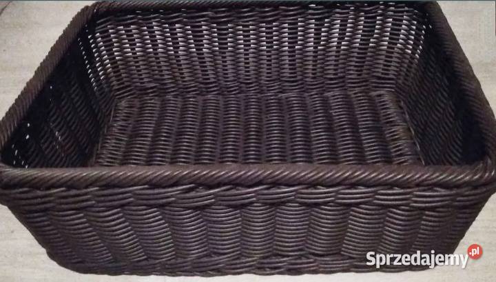 Duży pleciony kosz Legnica