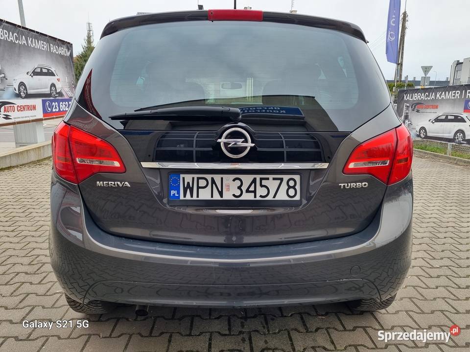 Opel Meriva B LIFT 14 120 BenzynaGAZ alufelgi Meriva mazowieckie Płońsk