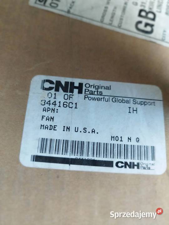 Wiatrak Wentylator chlodnicy cnh 3441601 nowy