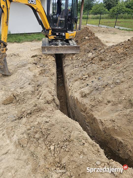 Wynajem mini koparki z operatorem Kraków Pozostałe usługi małopolskie