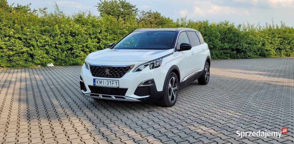 Peugeot 5008 Allure 16 165 pierwszy właściciel małopolskie Kraków