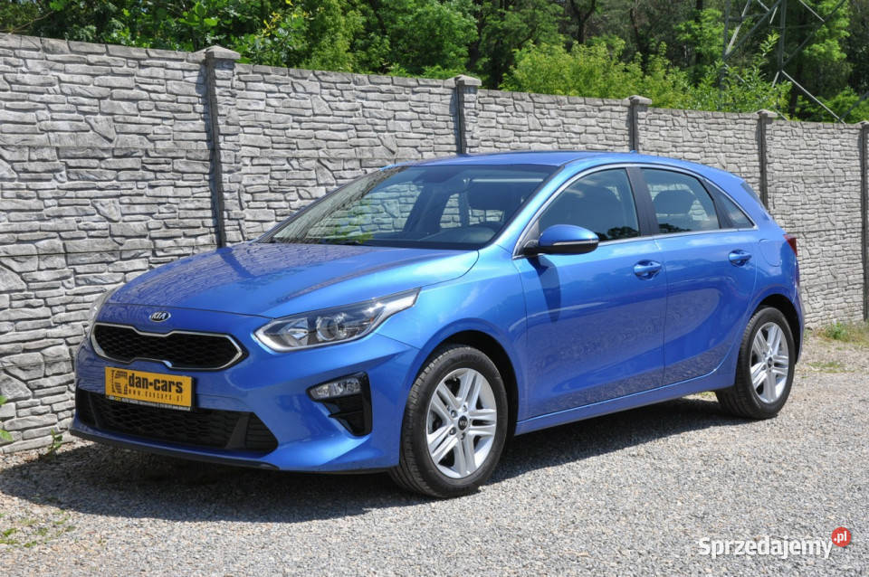Kia Ceed 14 Turbo 140 automat Navi Kamera Mały wspomaganie kierownicy Dąbrowa Górnicza