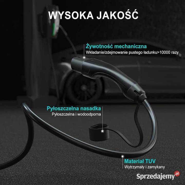 BENY Kabel do ładowania samochodów Typ 2 72kW