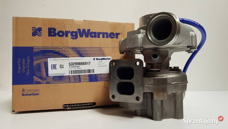 Turbosprężarka BorgWarner KKK 53299886917