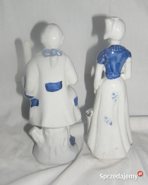 figurki vintage dworzanin i dwórkaBDvin