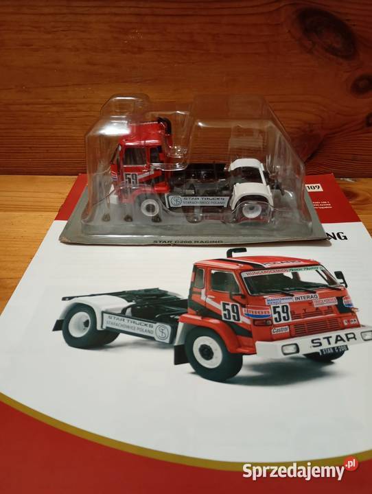 STAR C200 RACING deagostini 143 Kultowe mazowieckie Warszawa