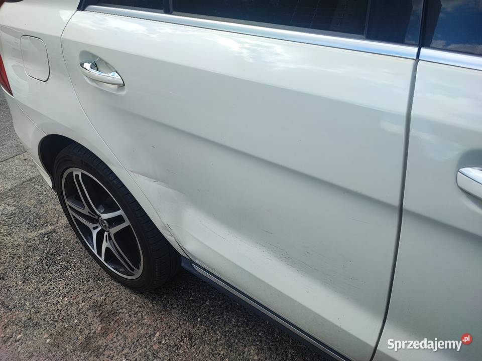 Drzwi mercedes ml w166 prawy tył biała perła Słupsk