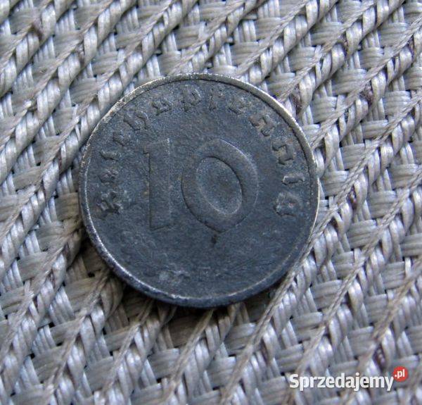 Niemcy 10 Reicbspfennig 1940r F Kalisz