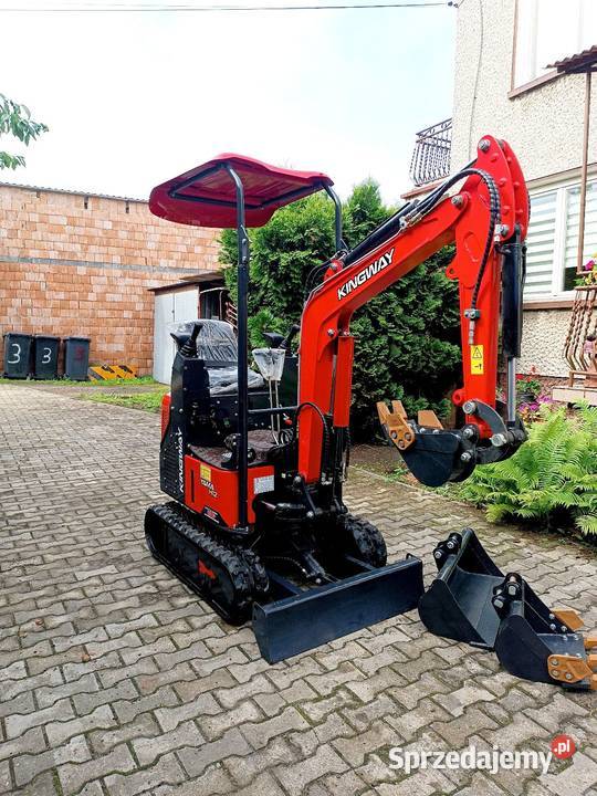 Minikoparka Kingway Yama H12 śląskie Żarki sprzedam