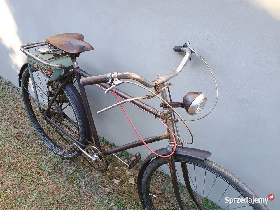 Rower z silnikiem Victoria FM38 zabytkowy Kurzętnik sprzedam