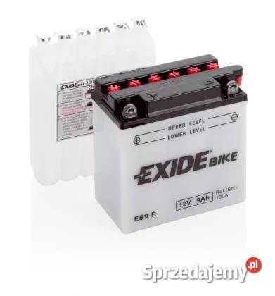 Akumulator motocyklowy EXIDE EB9B YB9B 12V 9Ah wielkopolskie Września