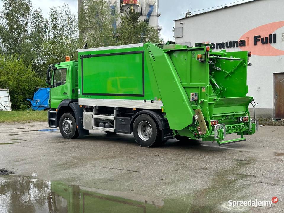Mercedes Axor1829 śmieciarka ZOELLER EKOPRES15m3 świętokrzyskie Nowiny