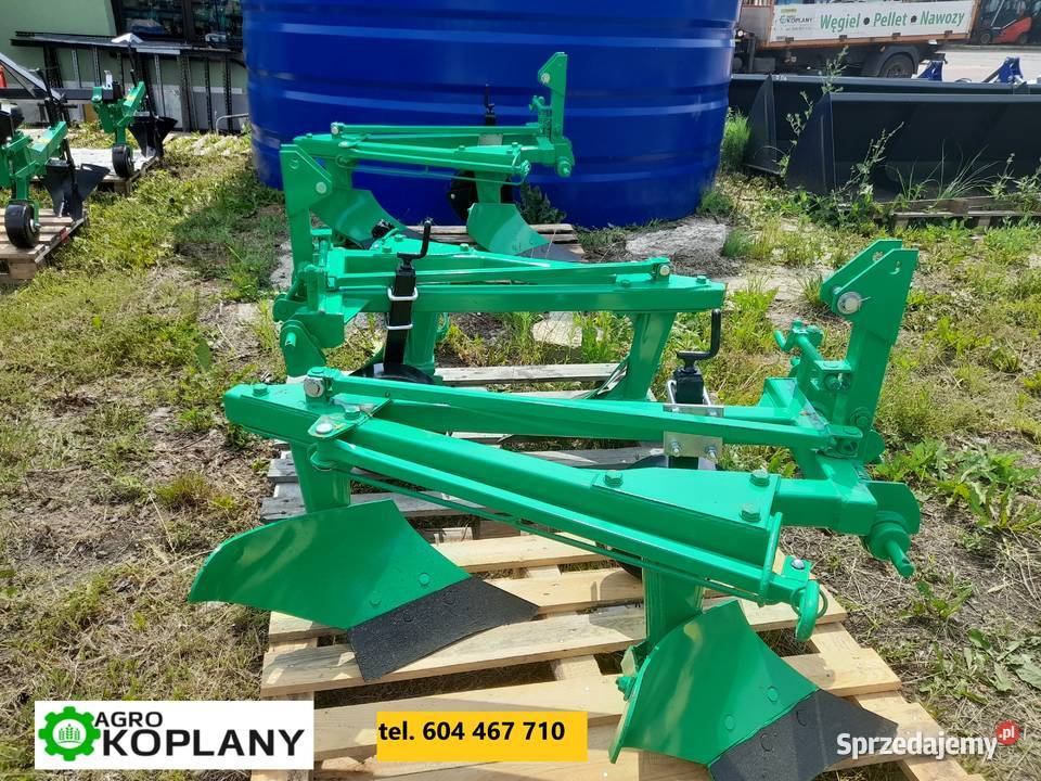 Pług U 0321 2 skibowy zaczep K1 nieuszkodzony