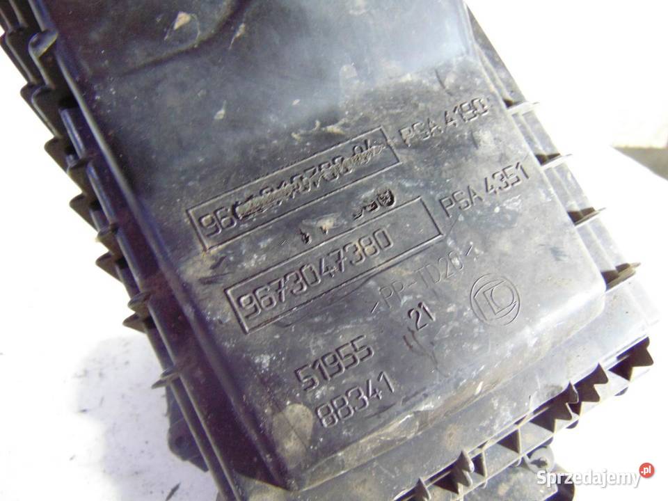 OBUDOWA FILTRA POWIETRZA 508 I 22 HDI 9673047380 wielkopolskie