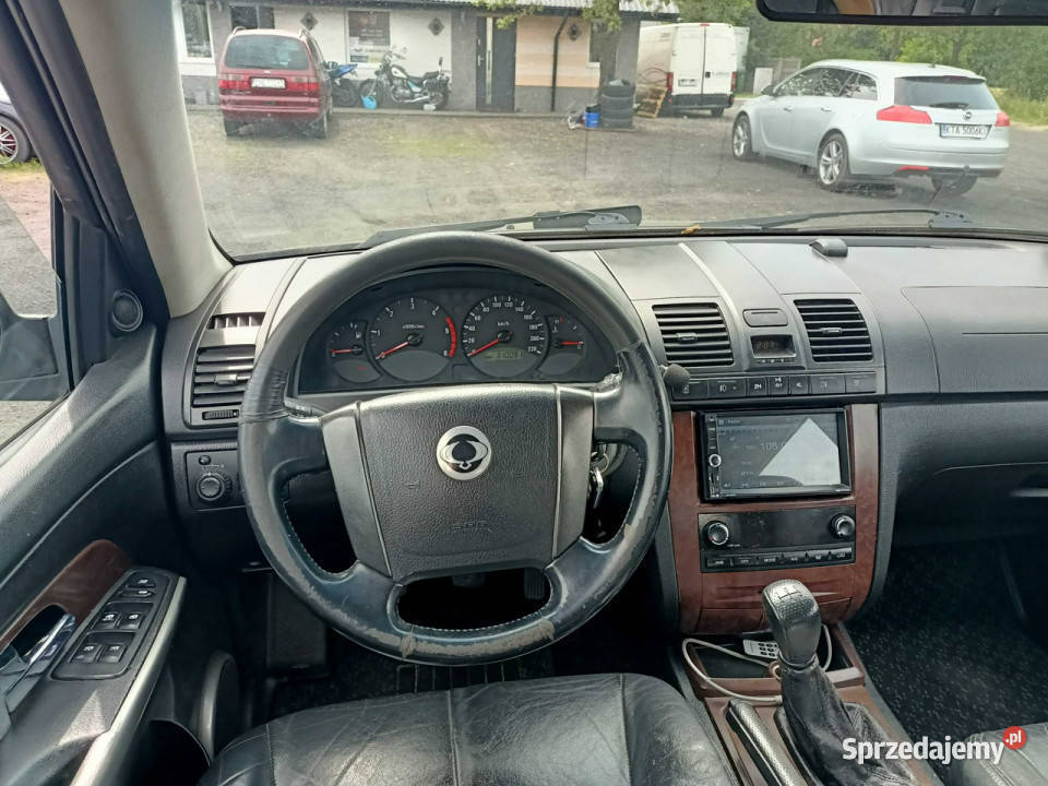 SsangYong REXTON Ssangyong Rexton 27XDI 165 05r czarny Tarnów