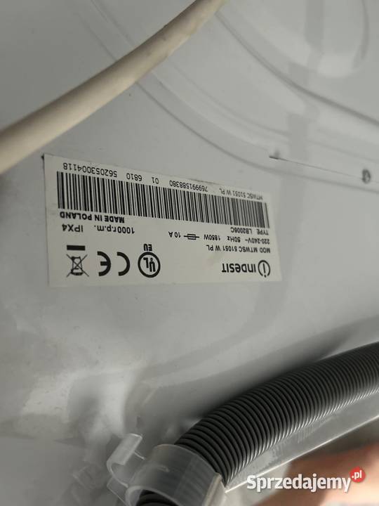 Pralka Indesit AGD Mysłowice