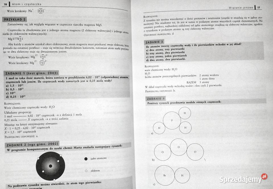 Chemia Repetytorium ginazjalisty Joanna Pabian Rok wydania 2012 lubelskie Chełm